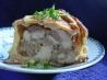 Old English Posh Picnic Raised Chicken and Ham Pie