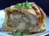 Old English Posh Picnic Raised Chicken and Ham Pie