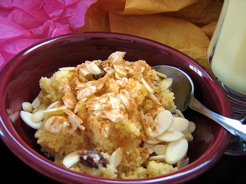 Orange-Scented Couscous. Photo by Annacia