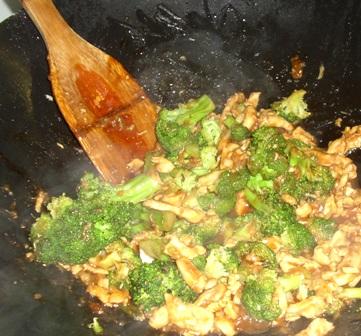 Chinese Beef With Broccoli. Photo by Karen Elizabeth