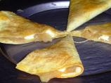 Apple or Cherry or Blueberry Pie  Quesadilla