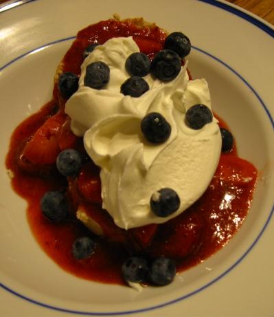 Strawberry Shortcake from Scratch. Photo by Mrs. Hughes