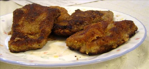 Breaded Sirloin Steaks. Photo by Marie Nixon