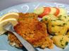 Baked Cod With Crunchy Lemon-Herb Topping. Recipe by Chef Kate