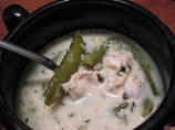 Lightened up Lemon-Chicken Velvet Soup