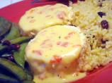 Salmon Cups With Cheese Sauce