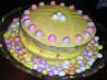 Raspberry & Lemon Spring / Easter Cake. Recipe by Um Safia