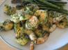 Cilantro Pesto Grilled Shrimp
