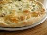 Chicken Alfredo Pizza. Recipe by Small Town Cook