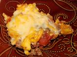 Cheddar Macaroni Beef Casserole