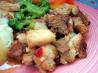 Roast Chicken Stuffing With Cranberries and Thyme. Recipe by jodielm