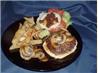 Stuffed Blue Burgers
