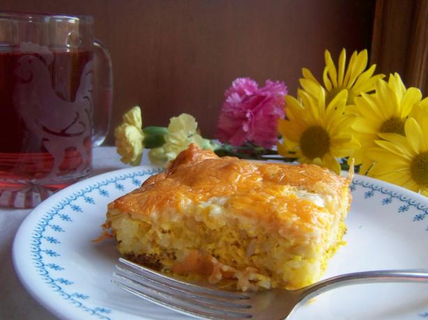 Tater Tot Breakfast Casserole. Photo by Debber