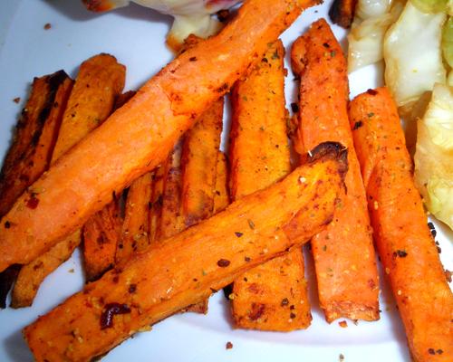 Sweet Potato Oven Fries. Photo by Bergy