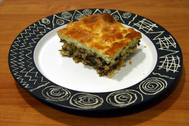 Moussaka. Photo by Dr Tebi