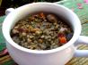 Lentils With Smoked Sausage and Carrots. Recipe by Demandy