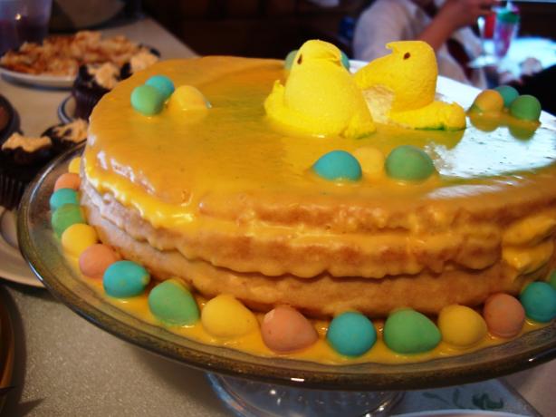 Our Family Favourite Lemon Spring / Easter Cake. Photo by CanadianFarmgal