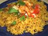 Curry Chicken and Tomato Pilaf. Recipe by Juliet from SA