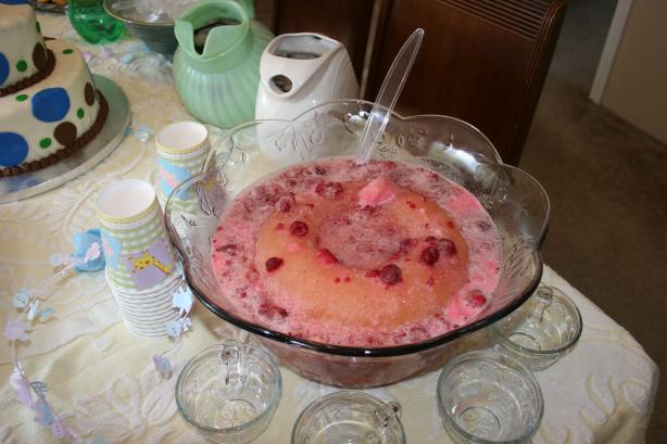 Raspberry Sherbet Punch. Photo by Jessica Em