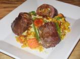 Provencal Roast Lamb Stuffed With Figs, Goat's Cheese and Walnut