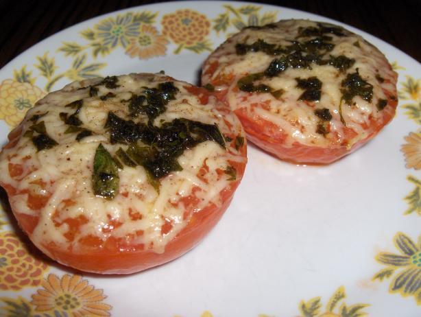 Baked Parmesan Tomatoes. Photo by SweetySJD