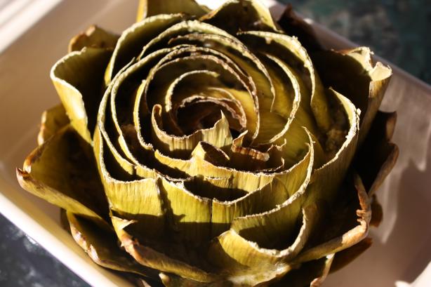 Stuffed Artichokes. Photo by IngridH