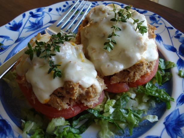 Tuna Stuffed Tomatoes. Photo by Pam-I-Am