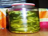 Microwave Bread and Butter Pickles (Sugar Free)