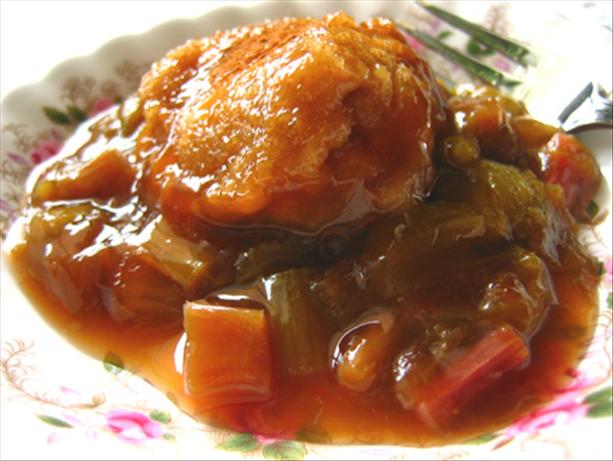 Rhubarb Dumplings. Photo by LUv 2 BaKE