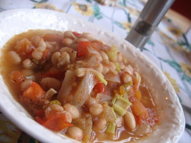 Warm White Bean Salad. Photo by White Rose Child