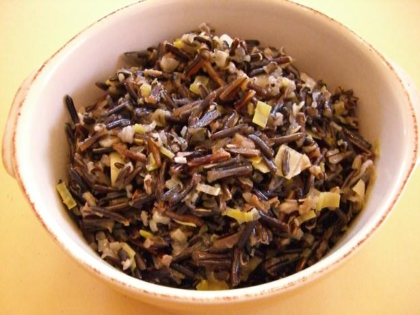 Ojibwe Harvest Wild Rice. Photo by Chef*Lee