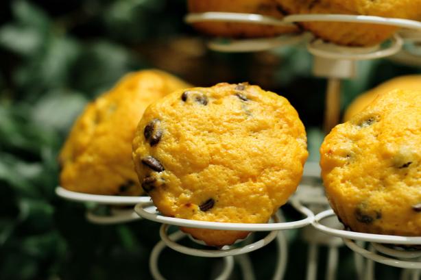 Tang-Y Banana Chocolate Chip Muffins. Photo by CulinaryExplorer