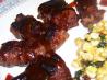Homemade Seitan Barbecue (Bbq) Ribs - Vegan