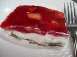 Low Calorie Strawberry "pretzel" Salad