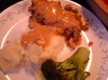 Lentil-Walnut Loaf With Gravy