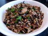 Wild Rice With Cremini Mushrooms