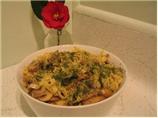 Cheesy Noodles and Mushrooms