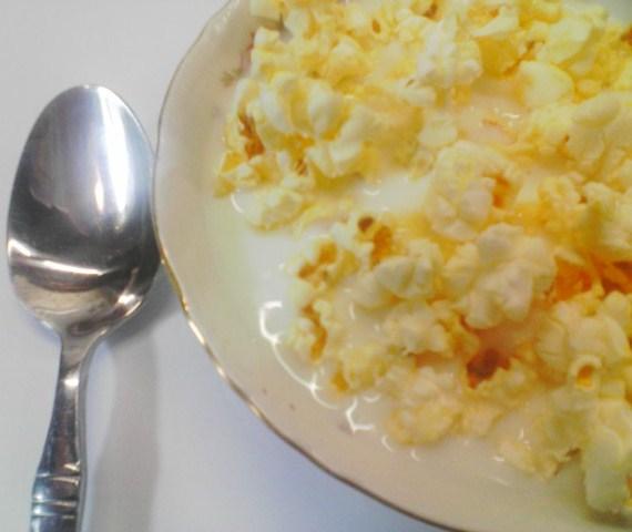 Popcorn for Breakfast!?!. Photo by 2Bleu