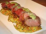 Prosciutto Wrapped Lamb With a Minted Pea Sauce