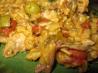 Arroz Con Gandules (Rice and Pigeon Peas). Recipe by Michelle Figueroa