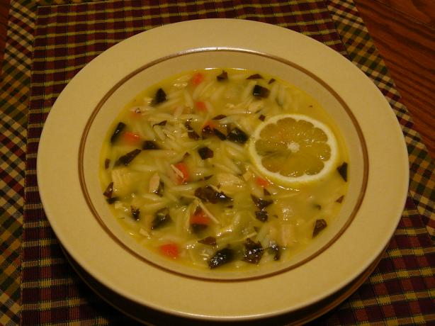 Lemon Chicken Soup. Photo by Owned by a Westie