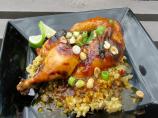 Cornish Game Hens With Curry Apricot Glaze