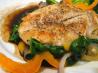 Chicken With Balsamic Glaze and Fresh Spinach