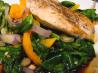 Chicken With Balsamic Glaze and Fresh Spinach
