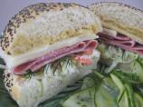 Salami, Havarti, and Cole Slaw  Sandwiches