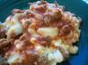 Beef-Noodle Bake. Recipe by ladygwyn