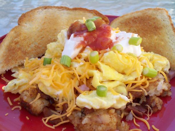 Scrambled Breakfast Hash. Photo by AZPARZYCH