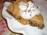 Chocolate Chip Pie With Bourbon Whipped Cream. Recipe by Sassy in da South