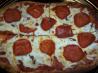 Low Fat Pepperoni Pizza on a Flat Out