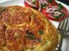Asparagus & Fontina Frittata W/Sliced Tomato & Red Onion